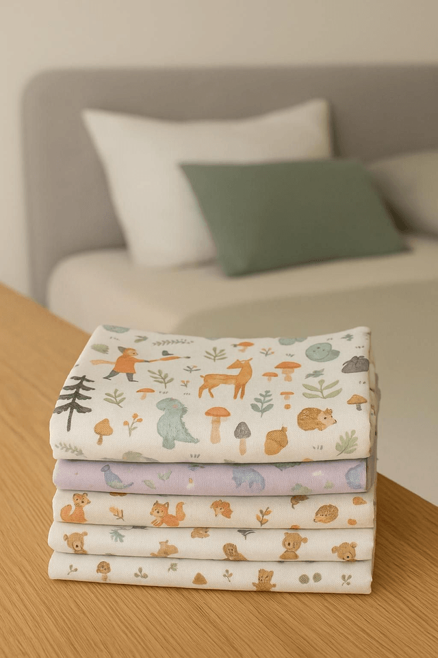 Lot de pLot de 7 Pochons de Voyage pour Enfant – Organisation Douce et Pratiqueochon de voyage