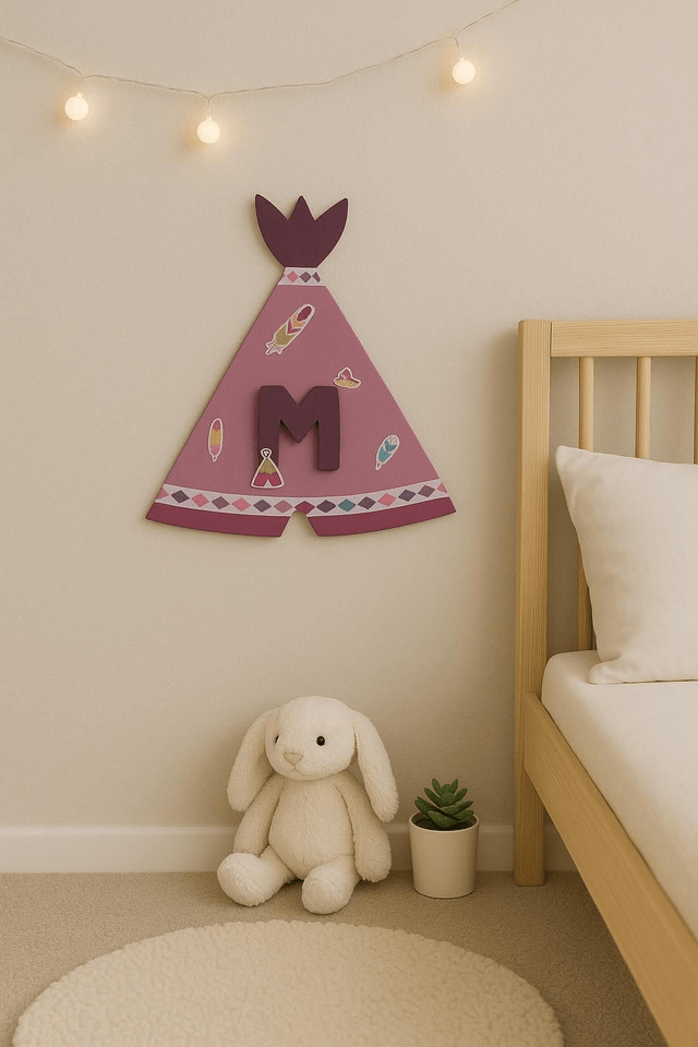 Plaque de Porte Prénom Personnalisée – Une Déco Magique pour Enfant