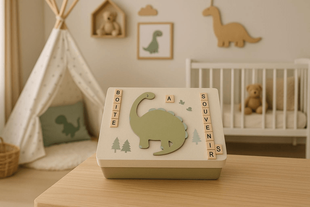 Boxe Souvenir de Naissance – Un Trésor de Douceur pour Bébé