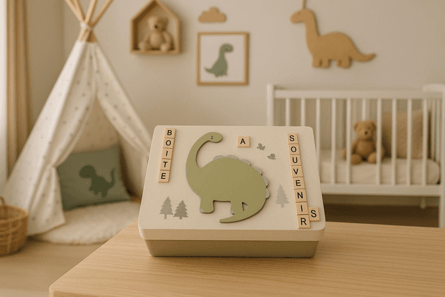 Boxe Souvenir de Naissance – Un Trésor de Douceur pour Bébé